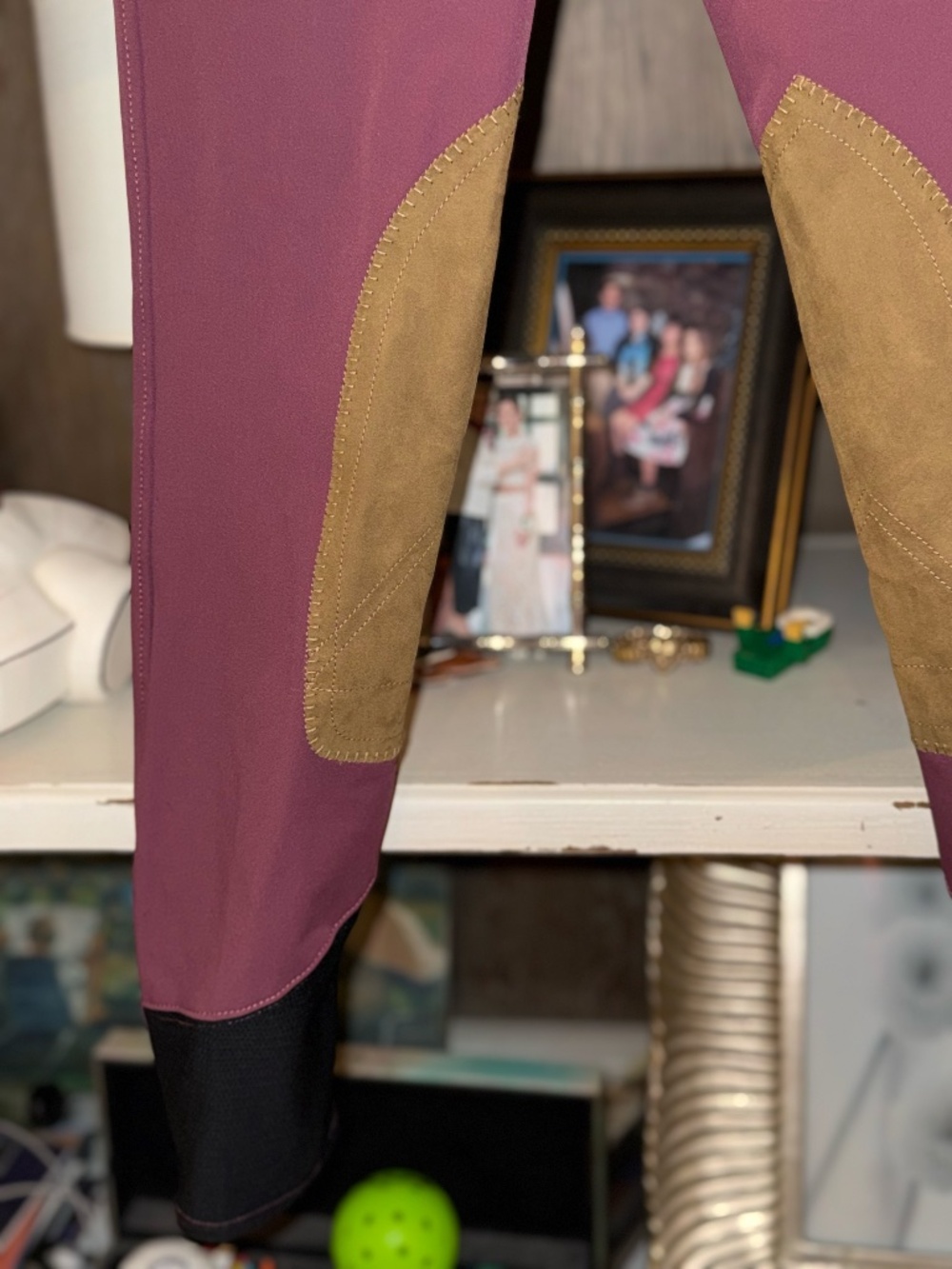 R.J. Classics sz 26 mid rise Anna riding breeches mixed berry - Picture 6 of 9